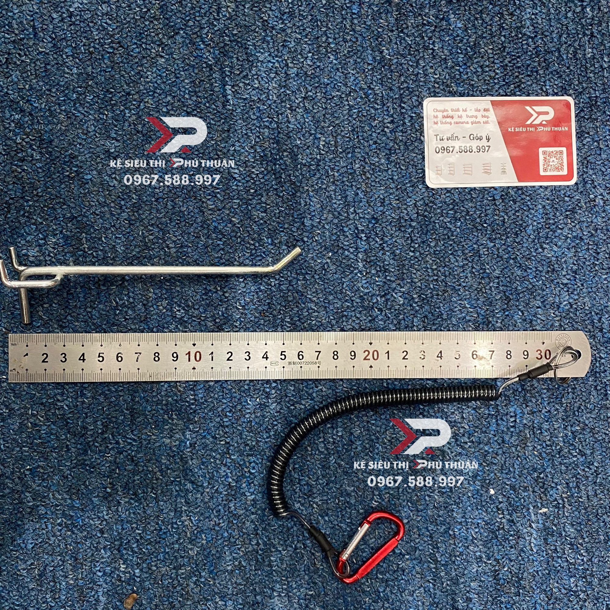 Móc tôn 3 chân 15cm