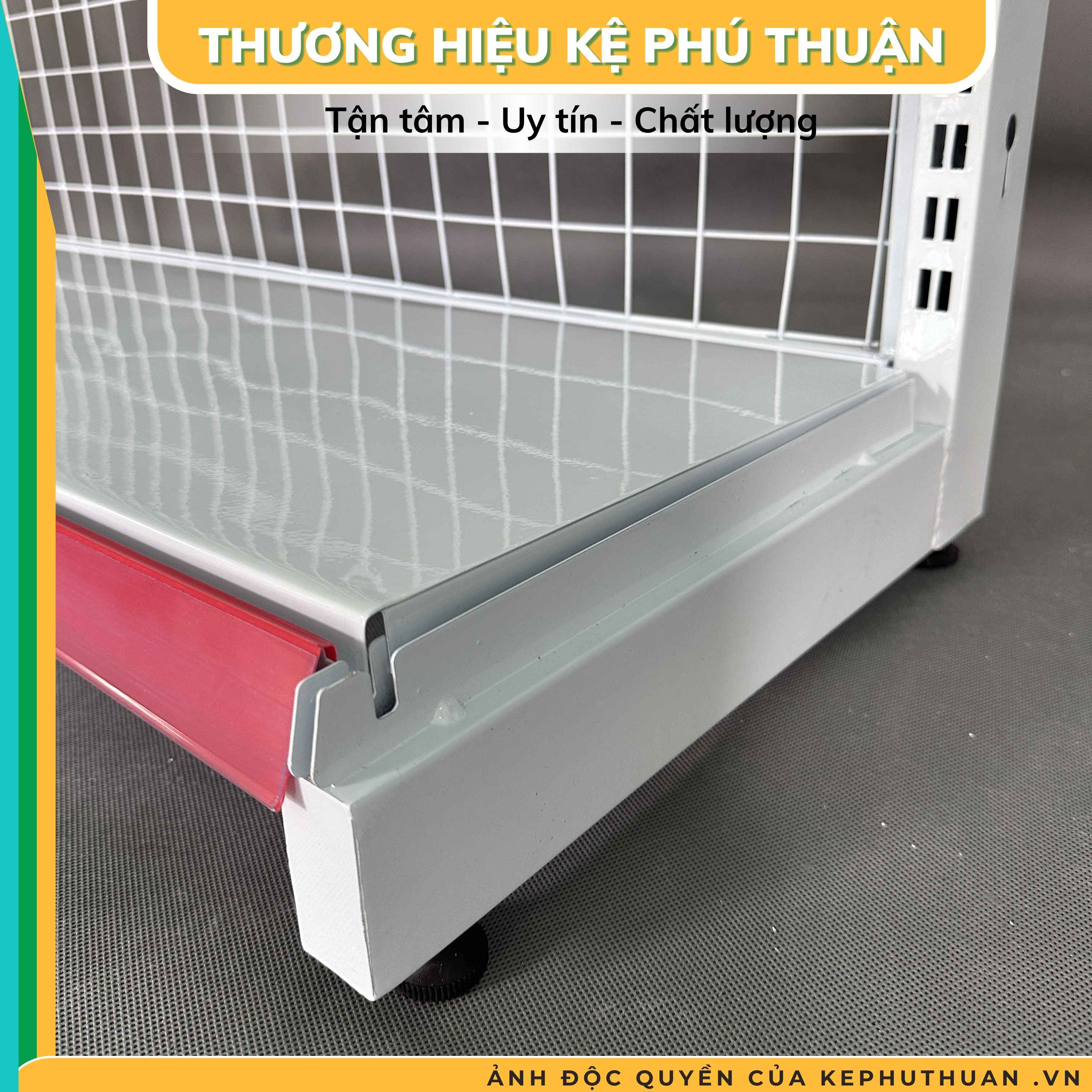Kệ Siêu Thị Giữa Nhà (2 Mặt) - Dài 90 x Rộng 70 x Cao 180 x 5 Tầng x 2 Mặt