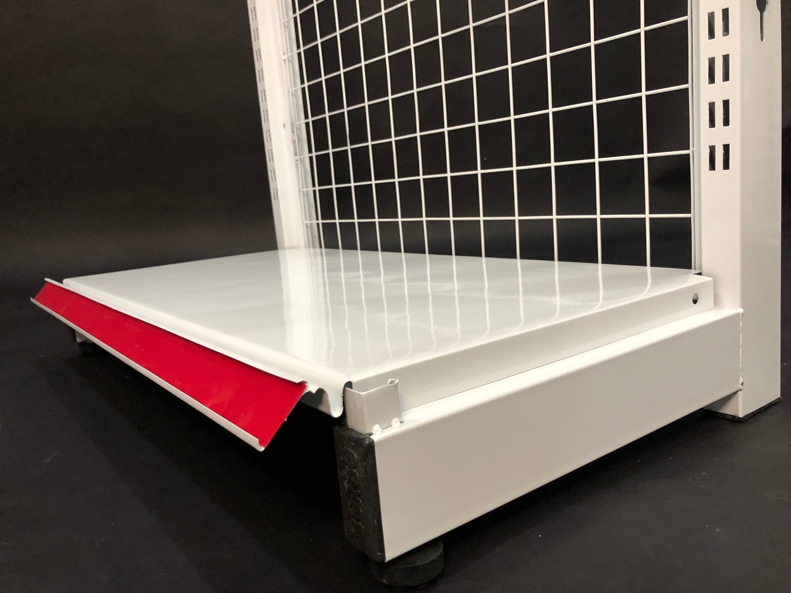 Kệ Lưng Lưới Đa Năng (2 Mặt) Dài 90 x Rộng 70 x Cao 180 x 4 Tầng x 2 Rổ x 42 Móc Lưới 20cm