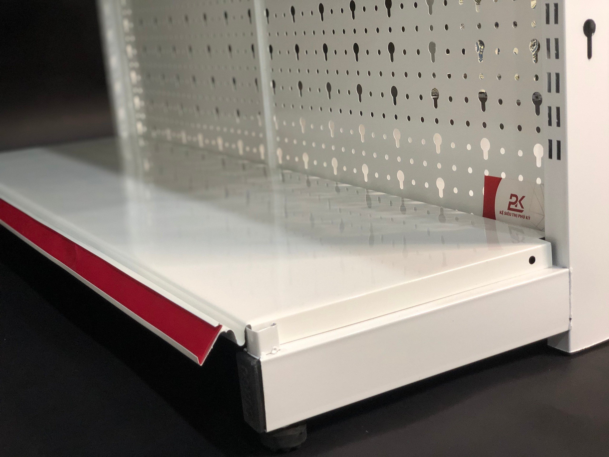 Kệ Tole Lỗ Giữa Nhà (2 Mặt) - Dài 120 x Rộng 70 x Cao 180 x 5 tầng x 2 Mặt