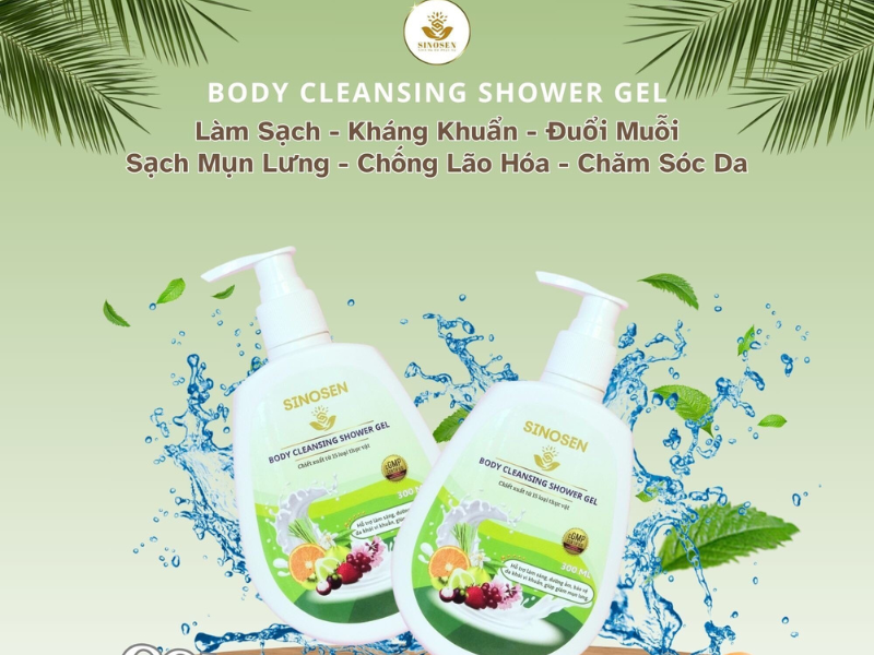 sữa tắm Sinosen sữa tắm Sinosen