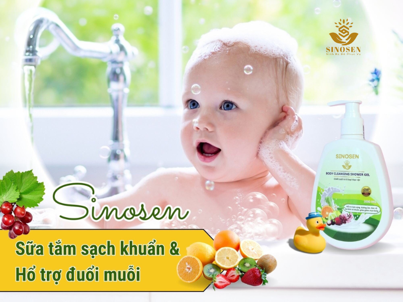 sữa tắm Sinosen sữa tắm Sinosen