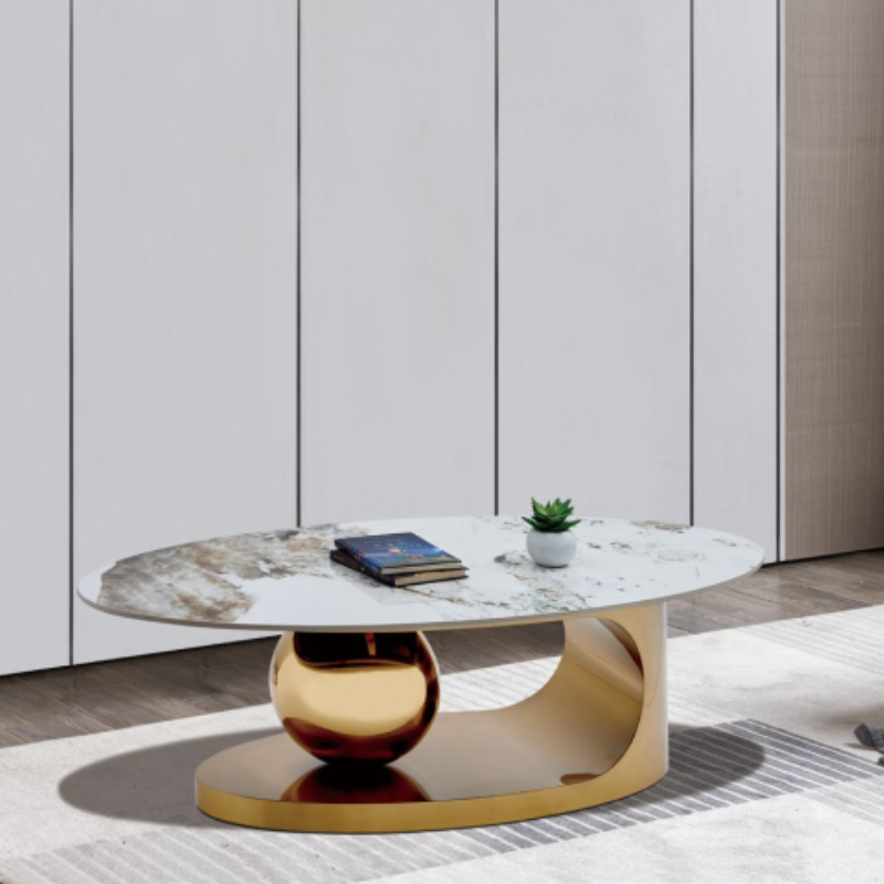 Bàn sofa mặt đá đẹp DTH-C36