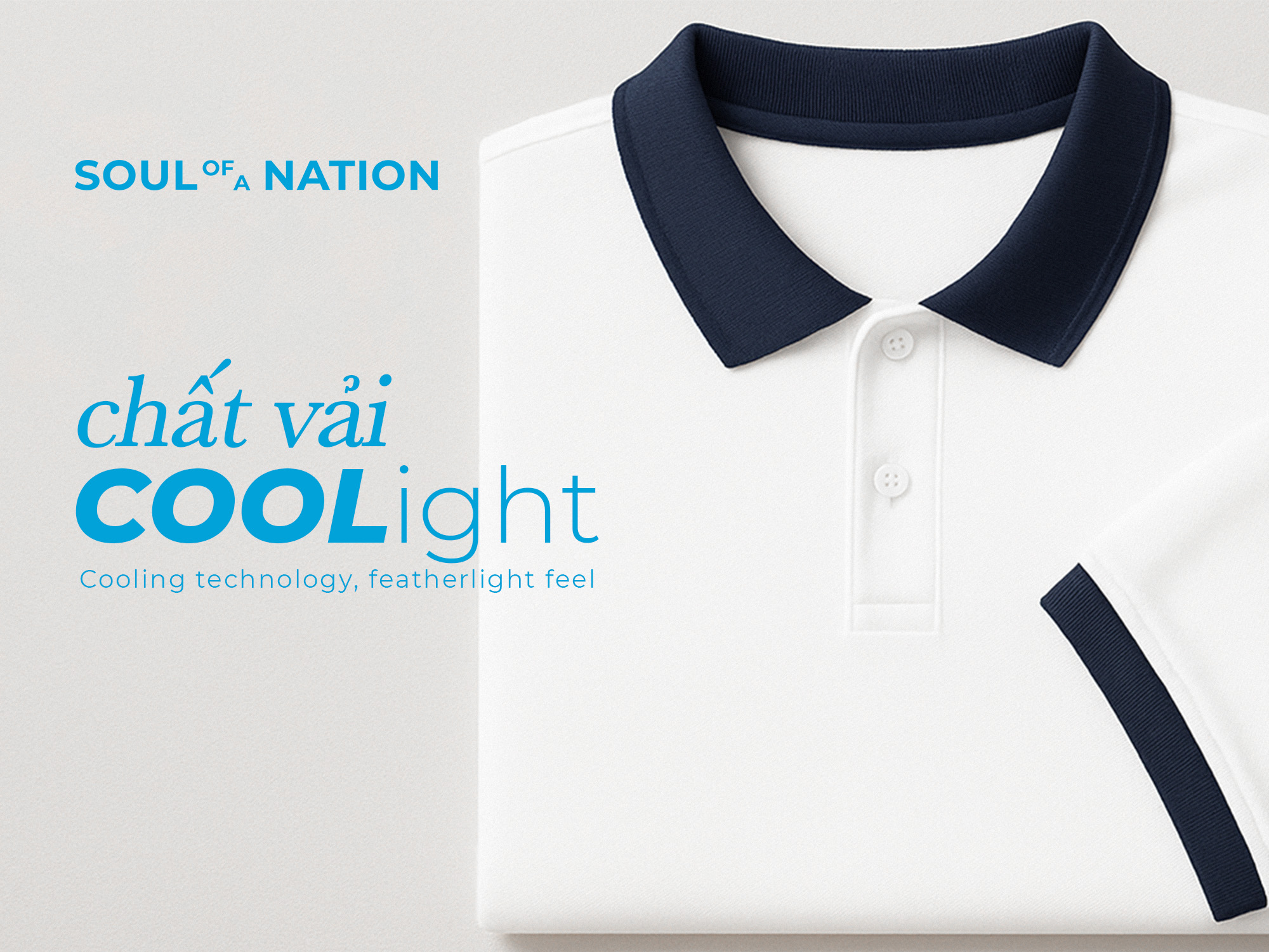 Giới thiệu vải COOLight – Giải pháp vải công nghệ cho đồng phục Polo hiện đại