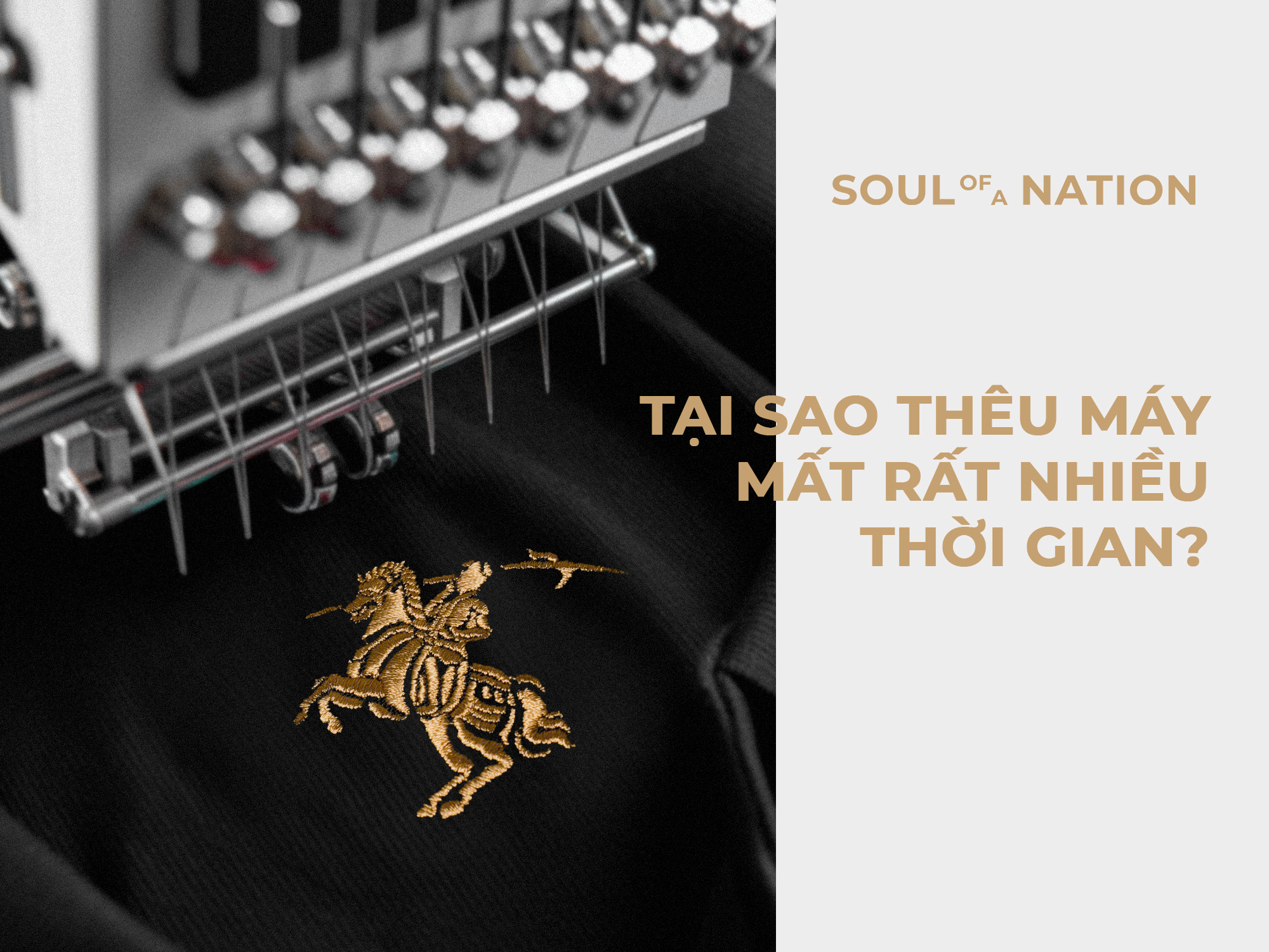 Vì Sao Thêu Mất Rất Nhiều Thời Gian? | Giải Thích Chi Tiết Quy Trình