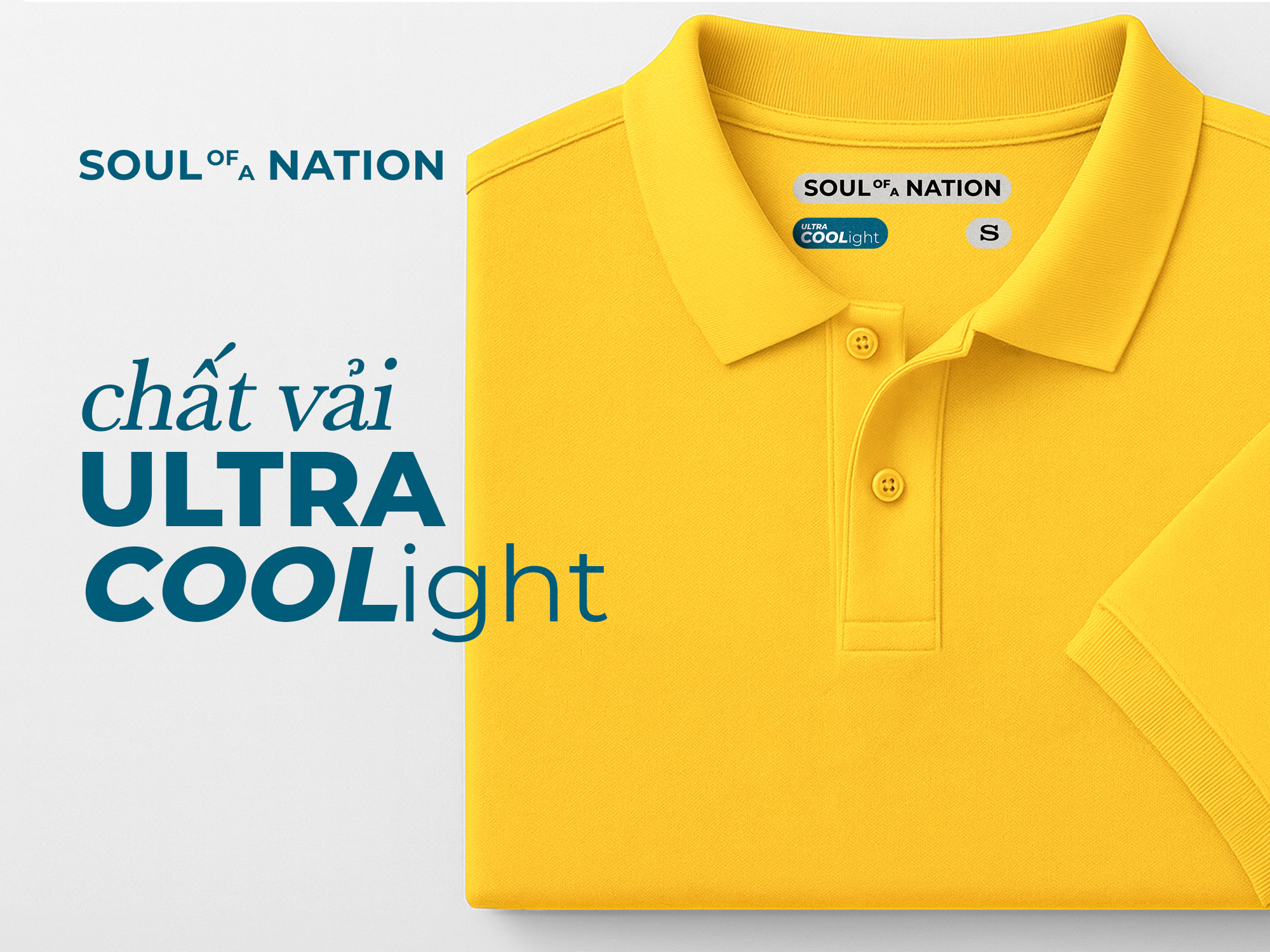 Giới thiệu vải Ultra COOLight – Nâng cấp công nghệ vải COOLight dành cho đồng phục Polo hiện đại