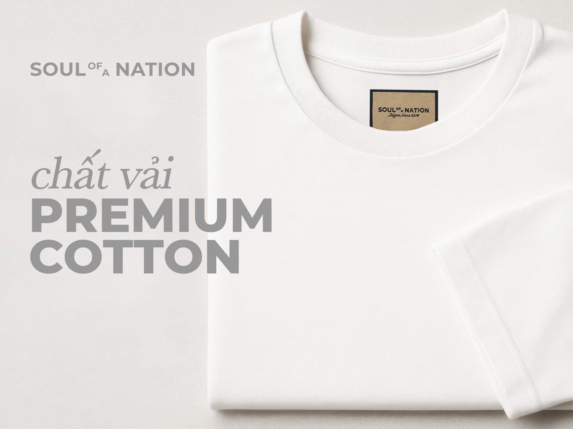 Giới thiệu Vải Cotton Premium - Giải pháp đồng phục Áo thun cao cấp cho thương hiệu chuyên nghiệp