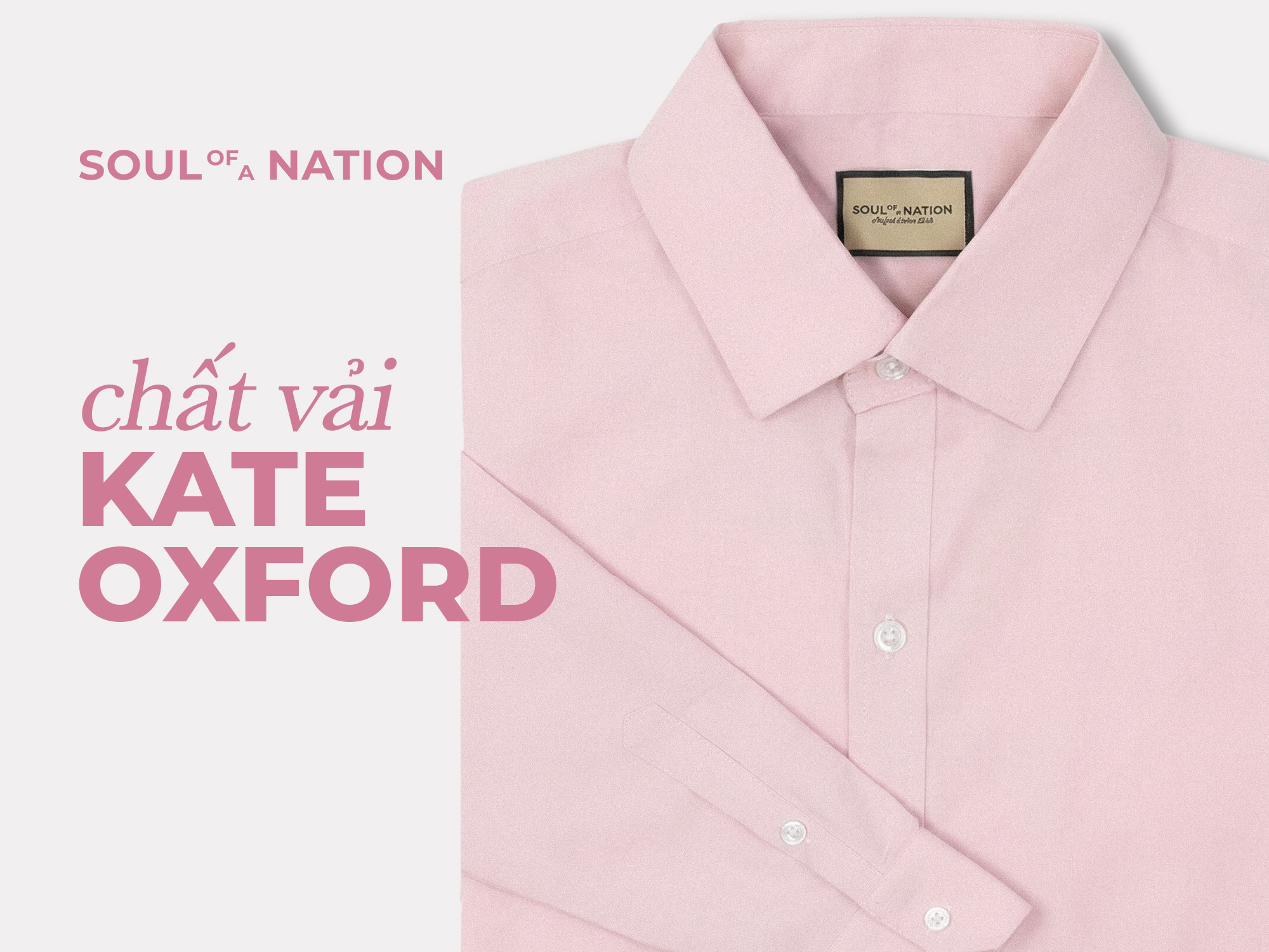Giới thiệu Vải Kate Oxford - Giải pháp vải hoàn hảo cho đồng phục áo sơ mi