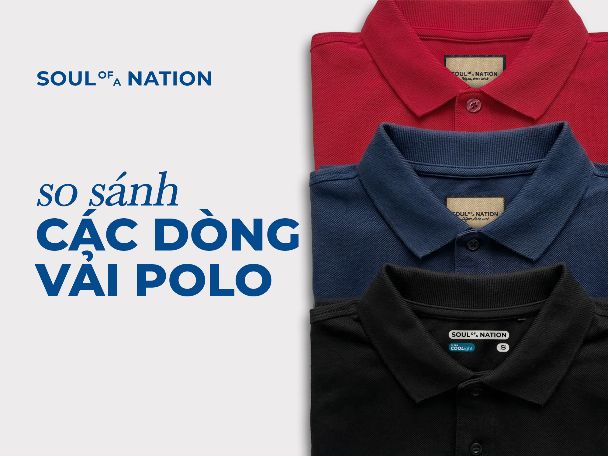 So sánh các dòng vải đồng phục Polo: Đâu là lựa chọn tốt nhất cho doanh nghiệp ?