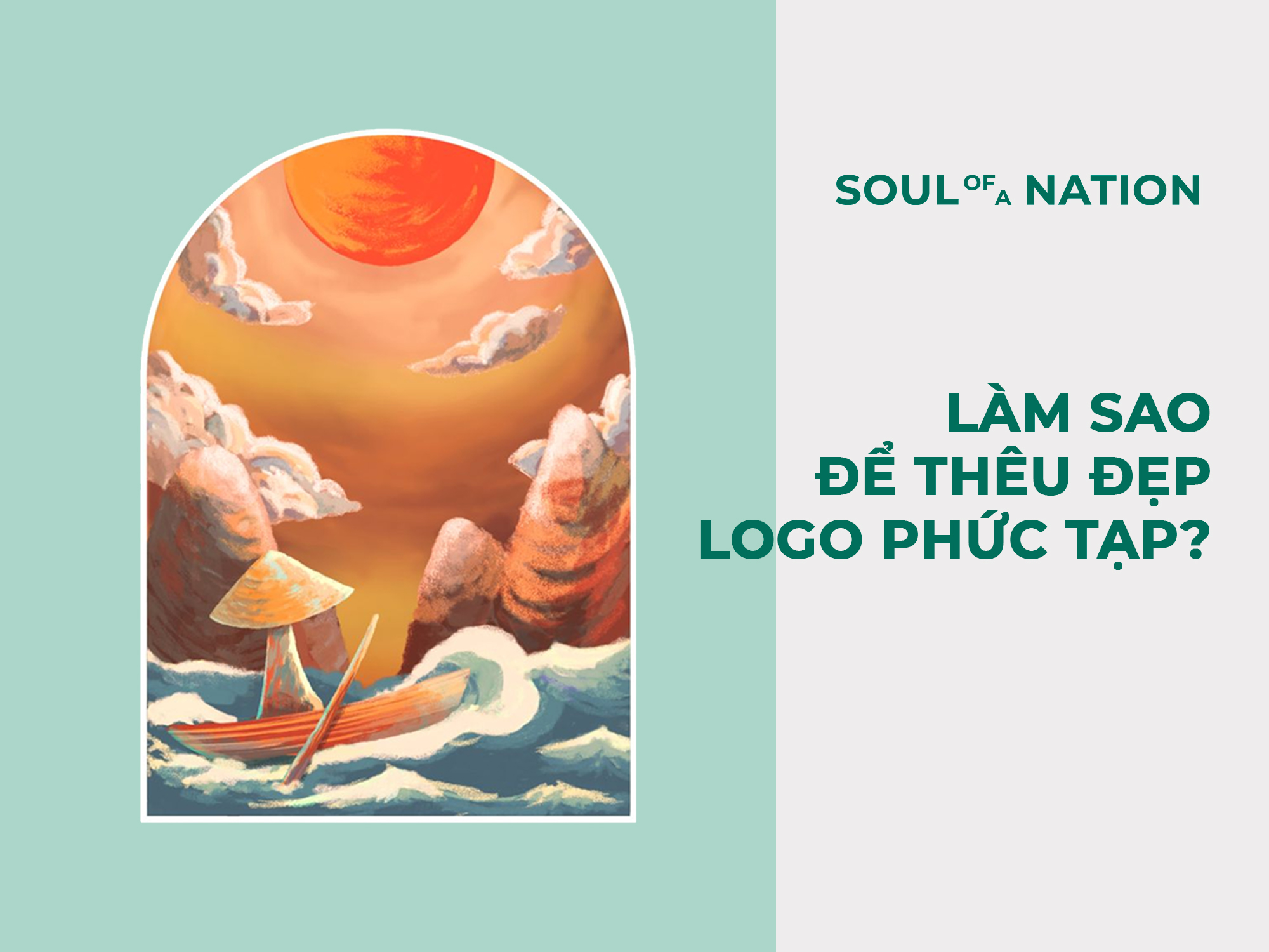 Khi Logo Quá Phức Tạp: Làm Sao Để Vẫn Thêu Được Đẹp?
