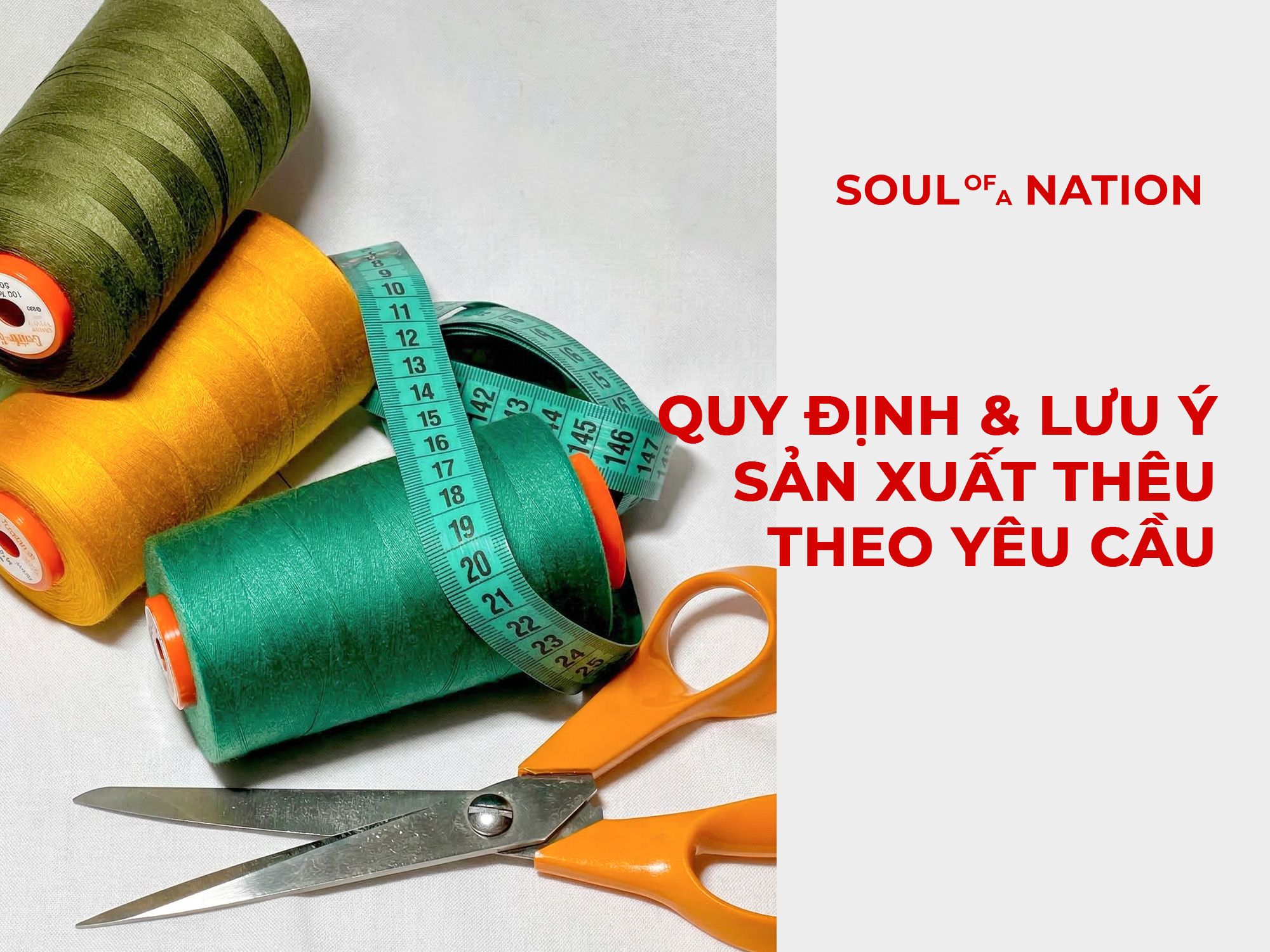 Quy Định & Lưu Ý Khi Sản Xuất Thêu Máy Theo Yêu Cầu