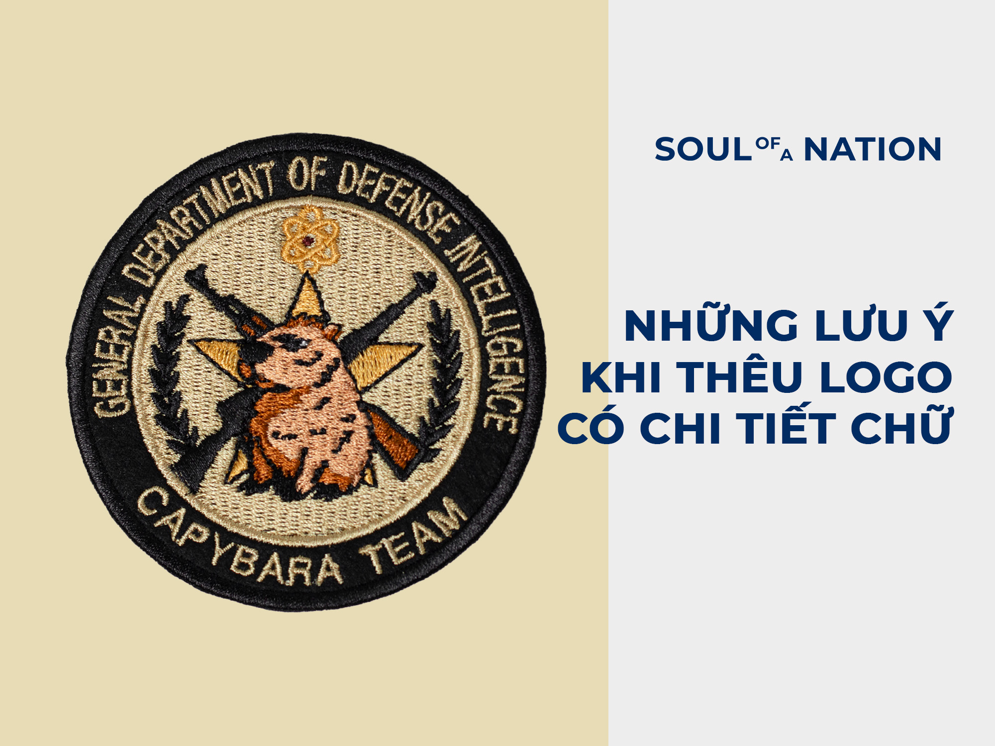 Những Điều Cần Biết Khi Thêu Logo Có Chữ