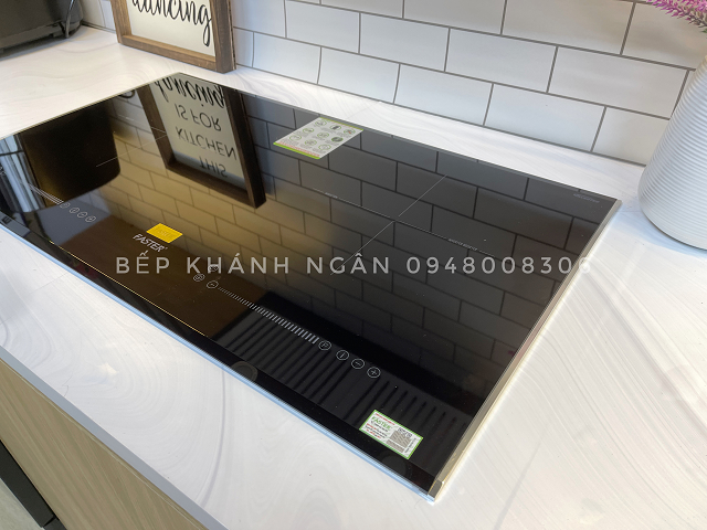 Bếp từ đôi Faster Lux 88 Smart - Mặt kính và linh kiện nhập khẩu Đức