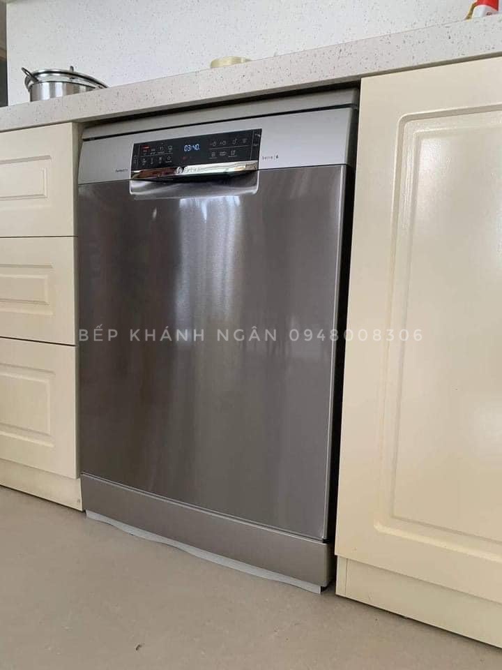 Máy rửa bát Bosch 14 bộ SMS6ZCI16E Serie 6 Sấy Zeolith Emotion Light