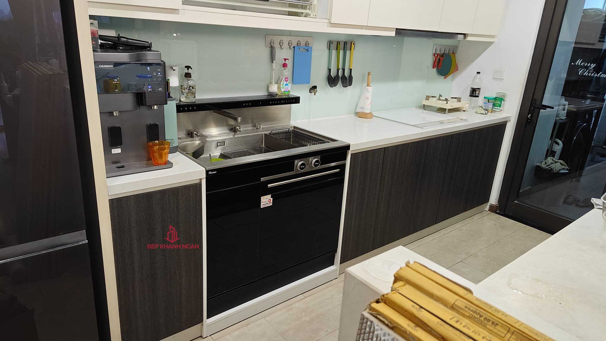 Máy rửa bát tích hợp liền chậu 11 bộ Texgio TGUMF11X