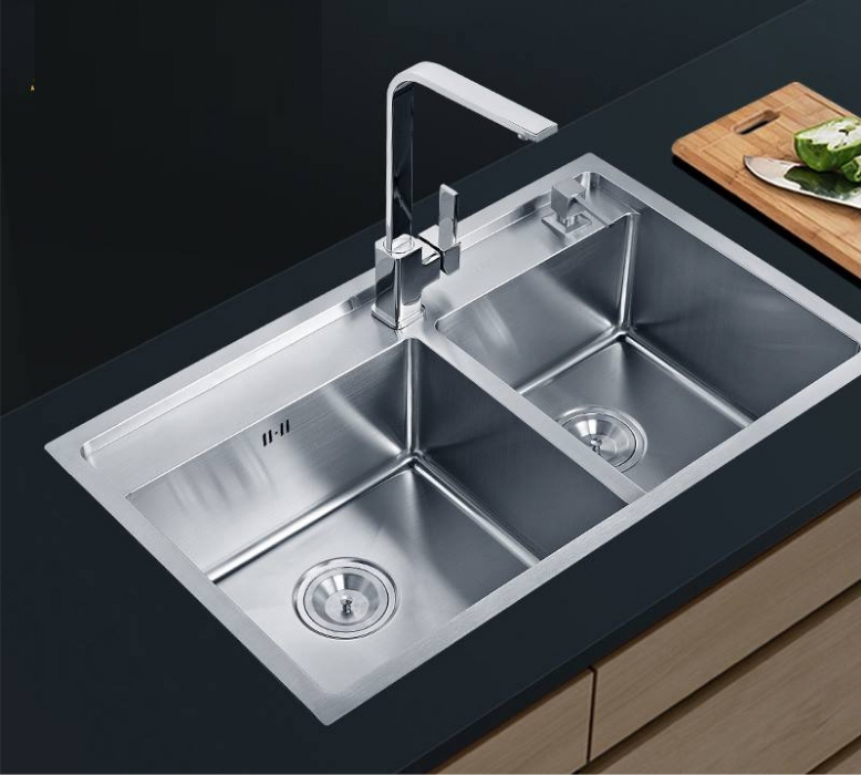 Chậu rửa bát 2 hố Roslerer RL01-7843 Inox 201