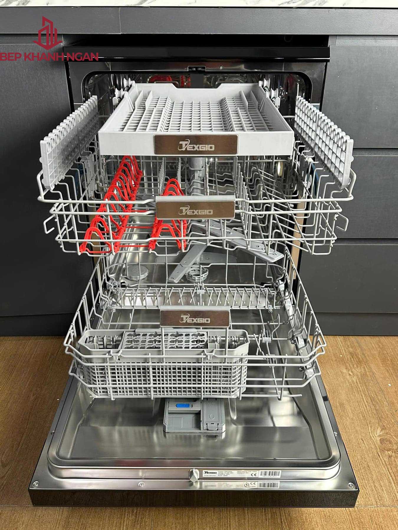 Máy rửa bát 17 bộ TEXGIO TGF8817B Perfect