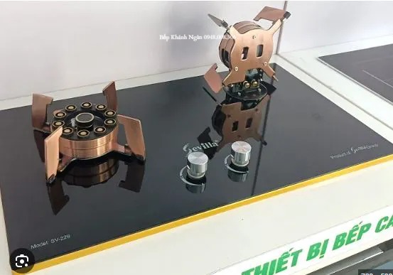 Bếp gas âm Sevilla SV-229 mâm đồng