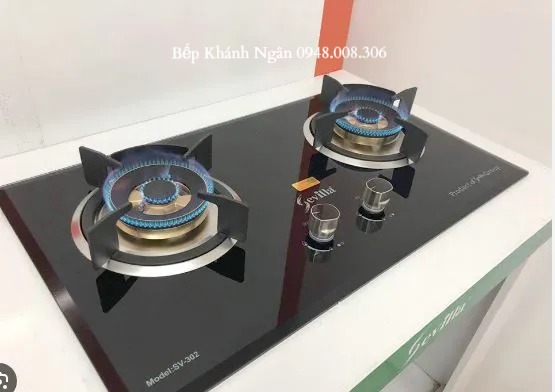 Bếp gas âm Sevilla SV-302 mâm đồng