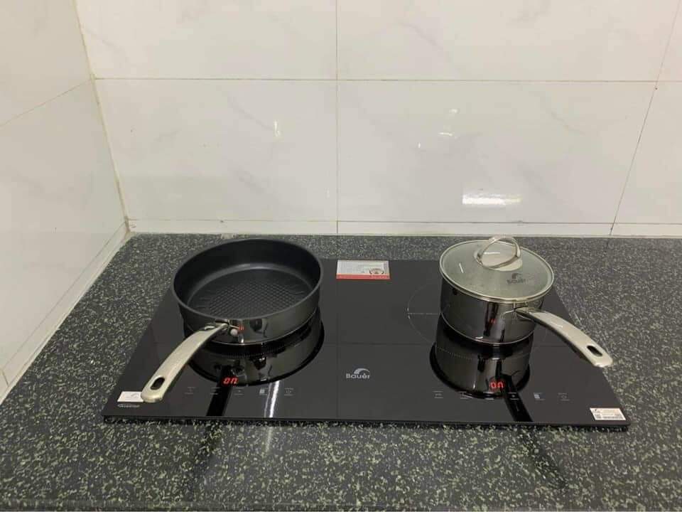 Bếp từ đôi Bauer BE 32SS Made in Malaysia