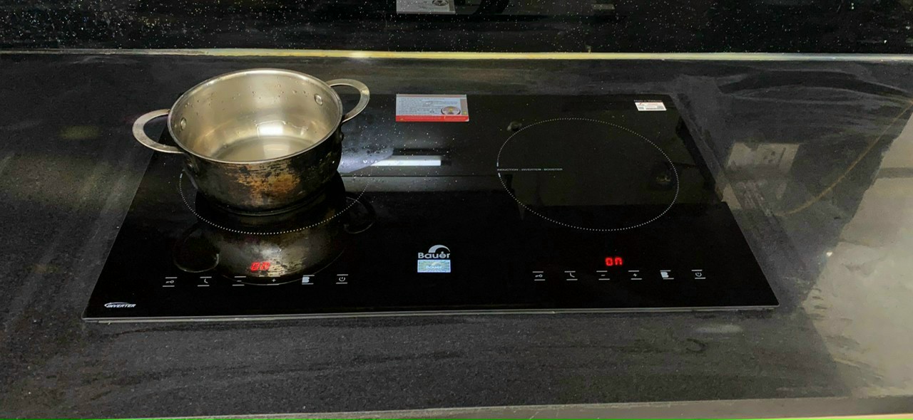 Bếp từ đôi Bauer BE 32SS Made in Malaysia