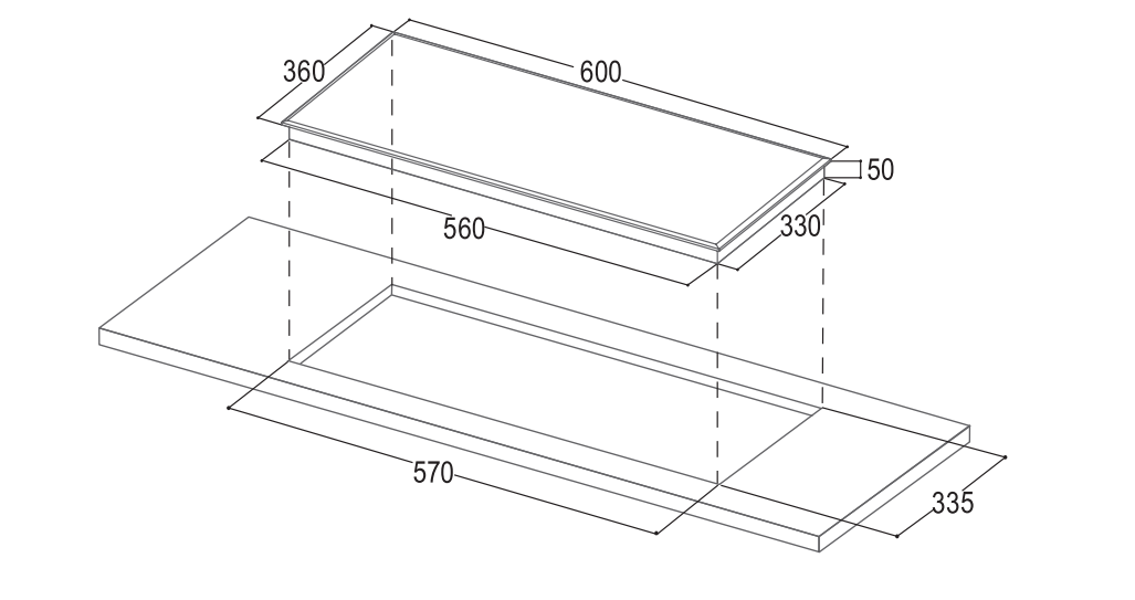 Bếp từ đôi Bauer BE360SA Made in Malaysia