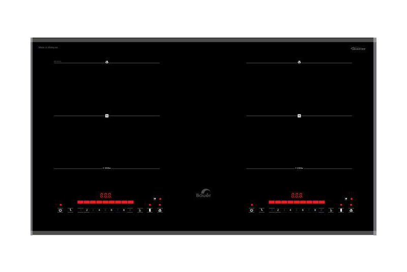 Bếp từ đôi Bauer BE 366SA Made in Malaysia