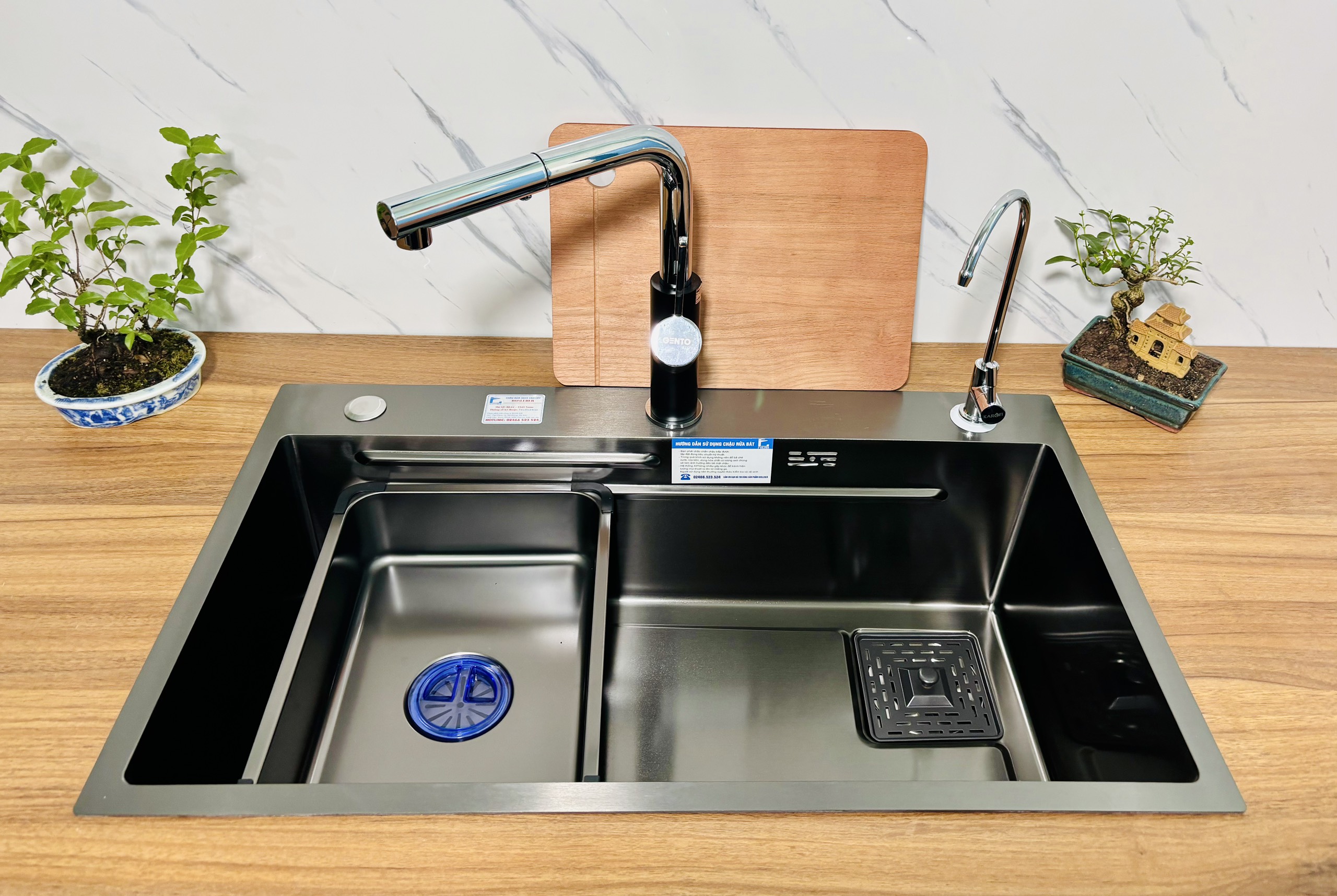 Chậu rửa bát một hố Roslerer RL04-7545 Nano