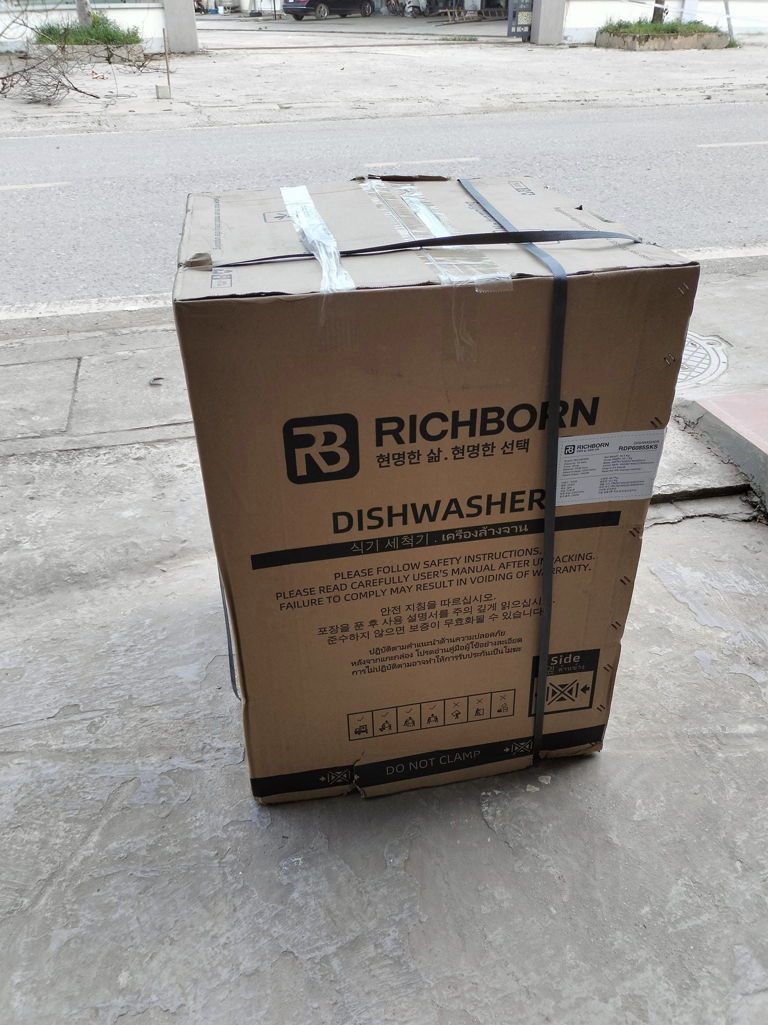 Máy rửa bát Richborn RDP6085SKS