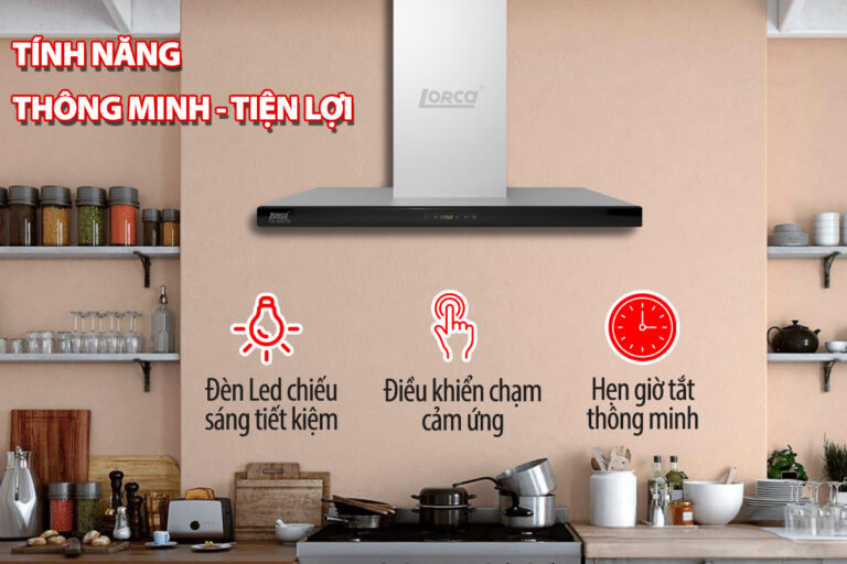 Máy hút mùi Lorca TA-6007TM Malaysia