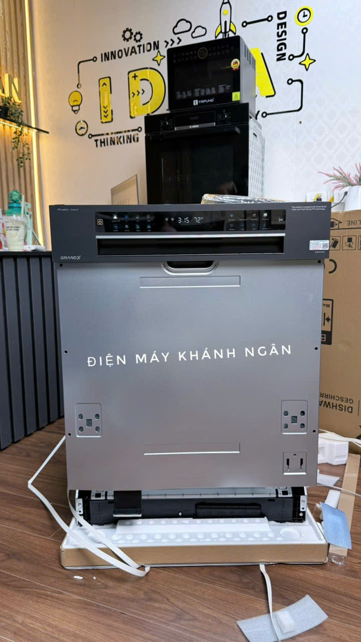 Máy Rửa Bát Bán Âm GrandX SMI8GX82