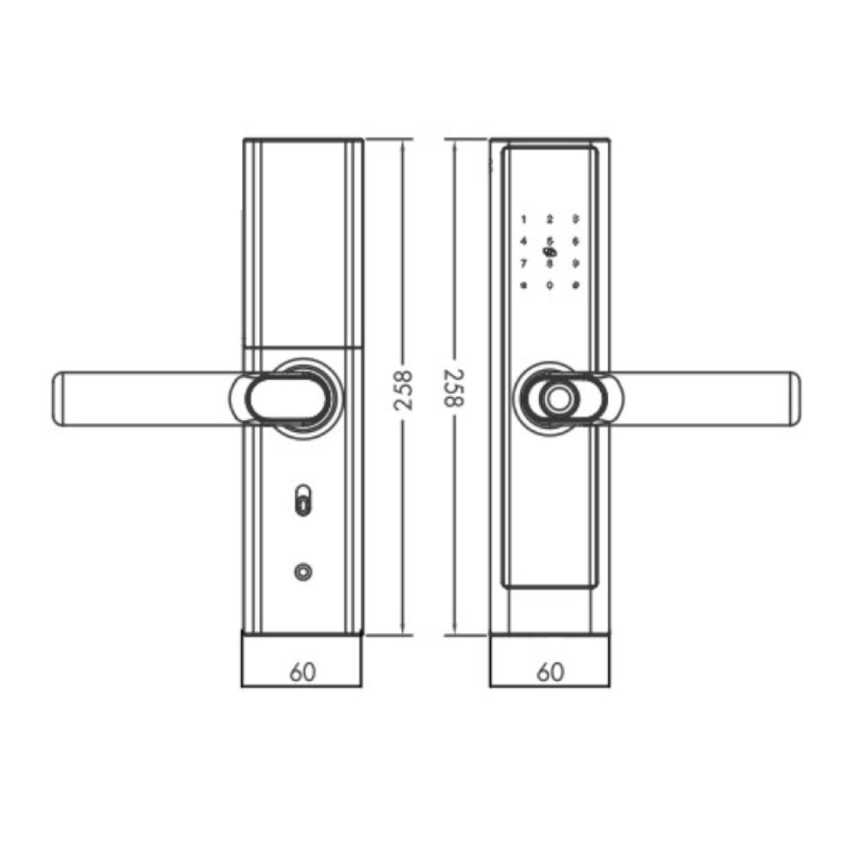 KHÓA VÂN TAY KASSLER KL-656 COPPER APP
