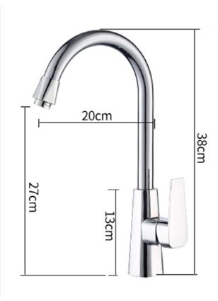 Vòi rửa bát nóng lạnh Roslerer RL-804