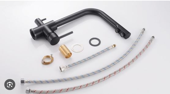 Vòi rửa bát nóng lạnh Roslerer RL-807 black