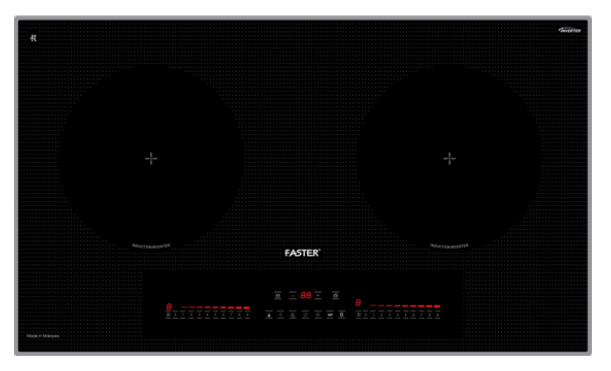 Bếp từ đôi Faster 828I Made in Malaysia