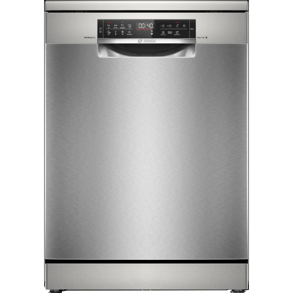 Máy rửa bát độc lập Bosch 14 bộ SMS6ZCI03E Series 6 Sấy Zeolith Emotion Light