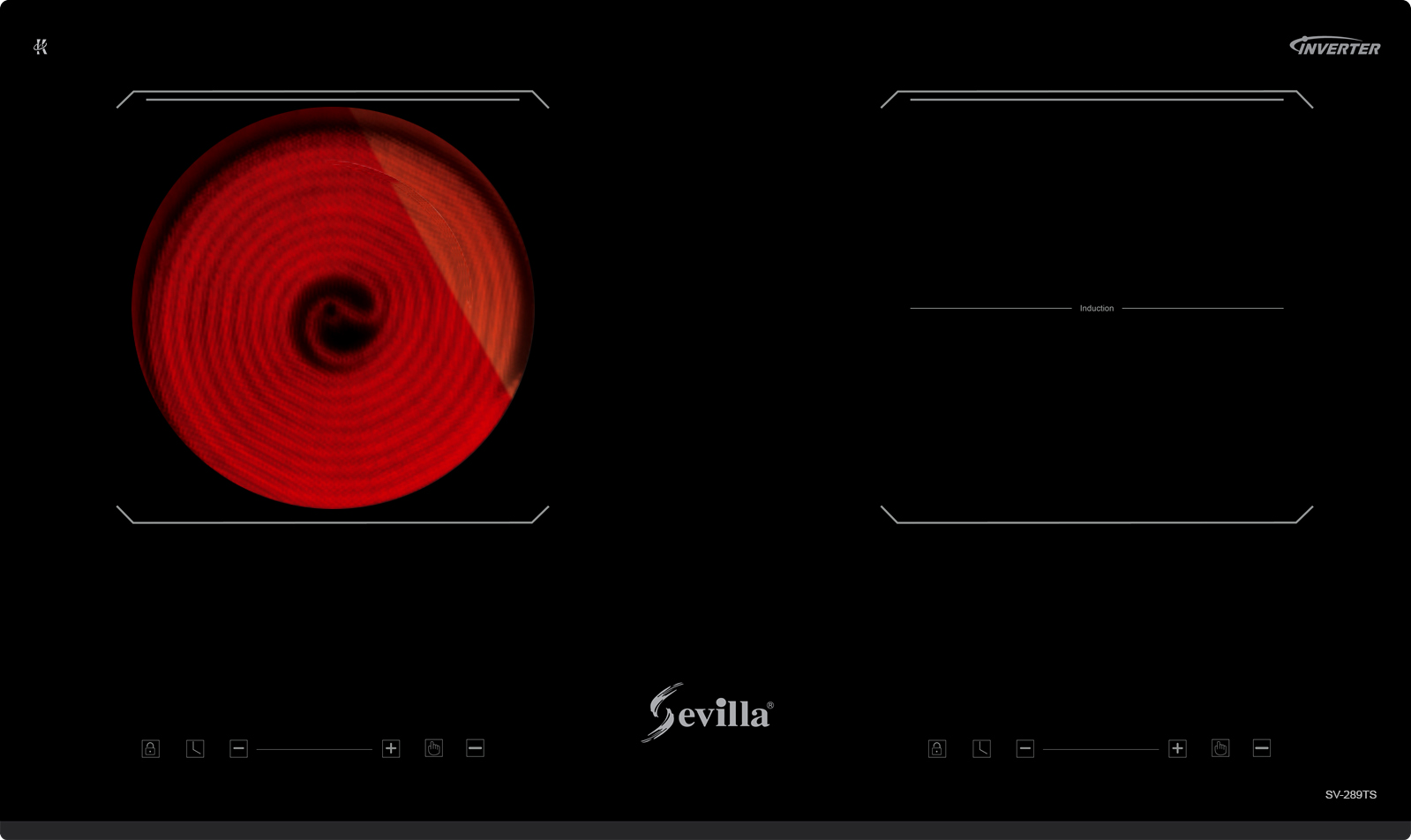 Bếp điện từ Sevilla SV-289TS Inverter tiết kiệm điện