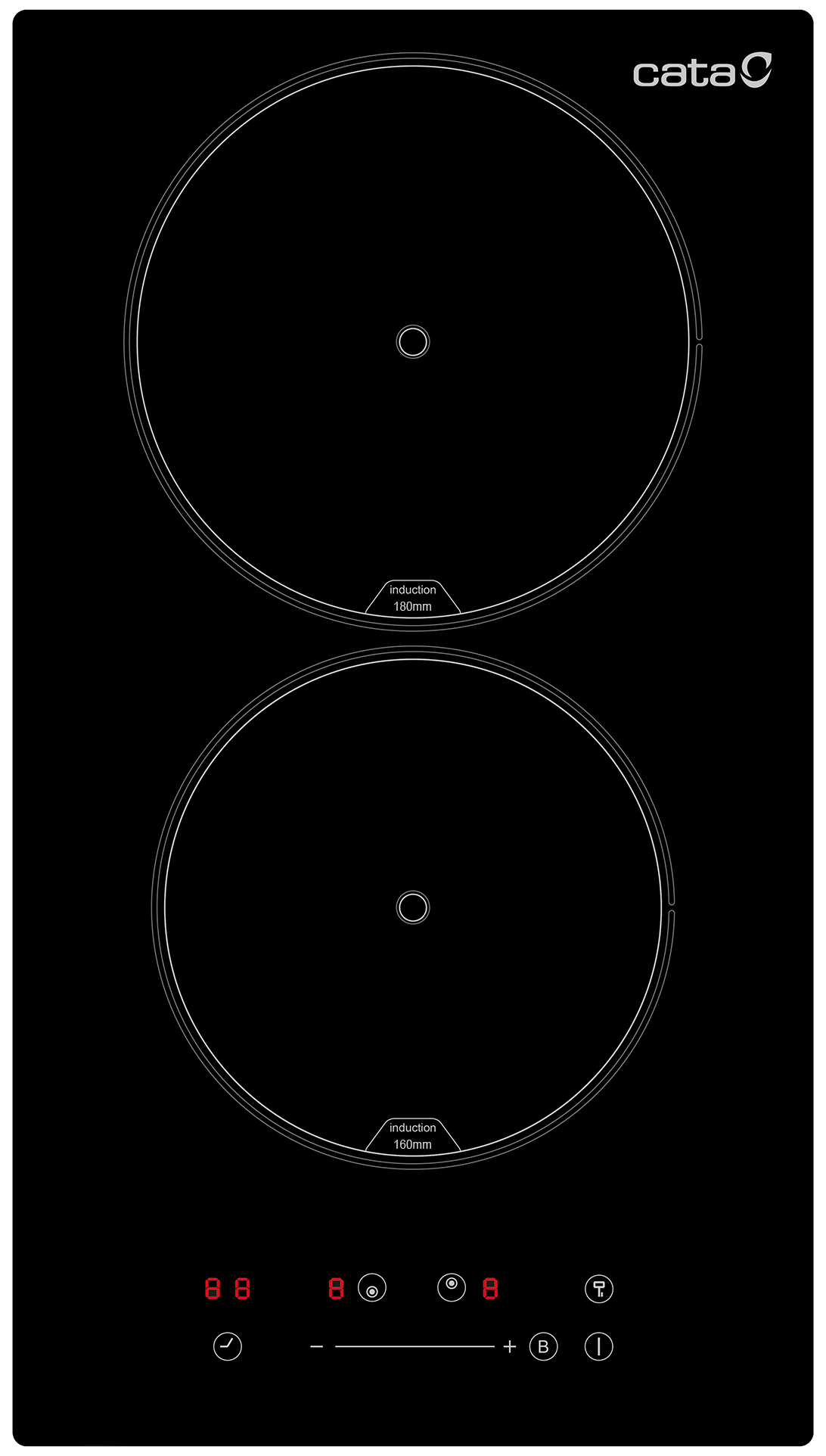 Bếp từ Domino Cata ISB-302BK