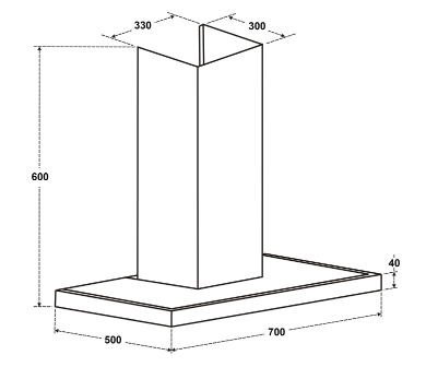 Máy hút mùi Sevilla SV-70T4
