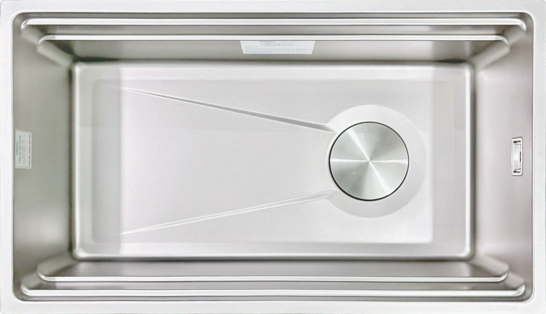 Chậu rửa bát âm toàn phần Gento GT04 7645 New