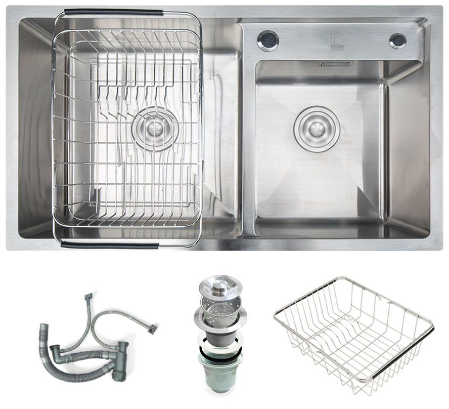 Chậu rửa bát 2 hố Roslerer RL04-8245 Inox 304