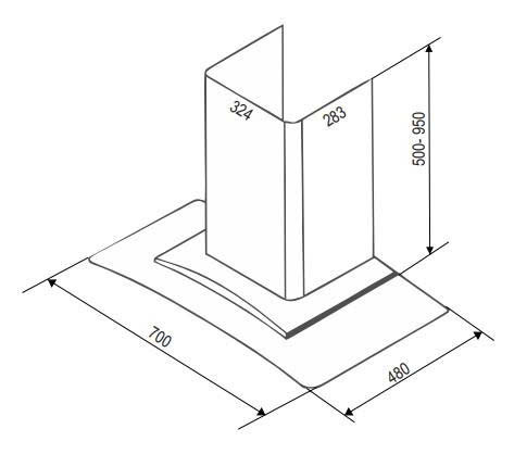 Máy hút mùi Bauer BC 70MSC