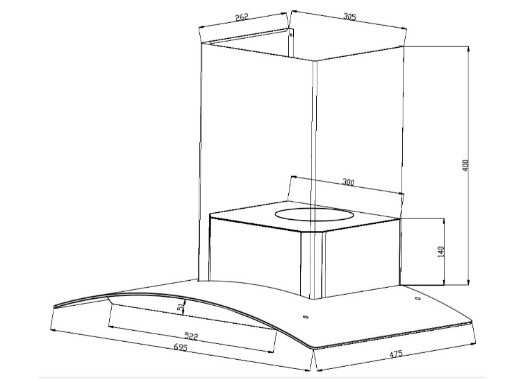 Máy hút mùi Sevilla SV-329