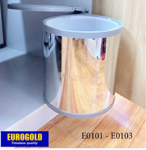 Thùng rác tròn gắn cánh tủ Eurogold