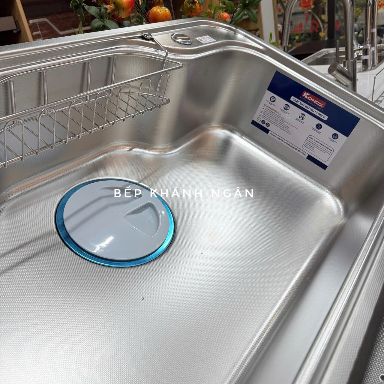 Chậu rửa bát chống xước Workstation Sink Dekor 8048SU