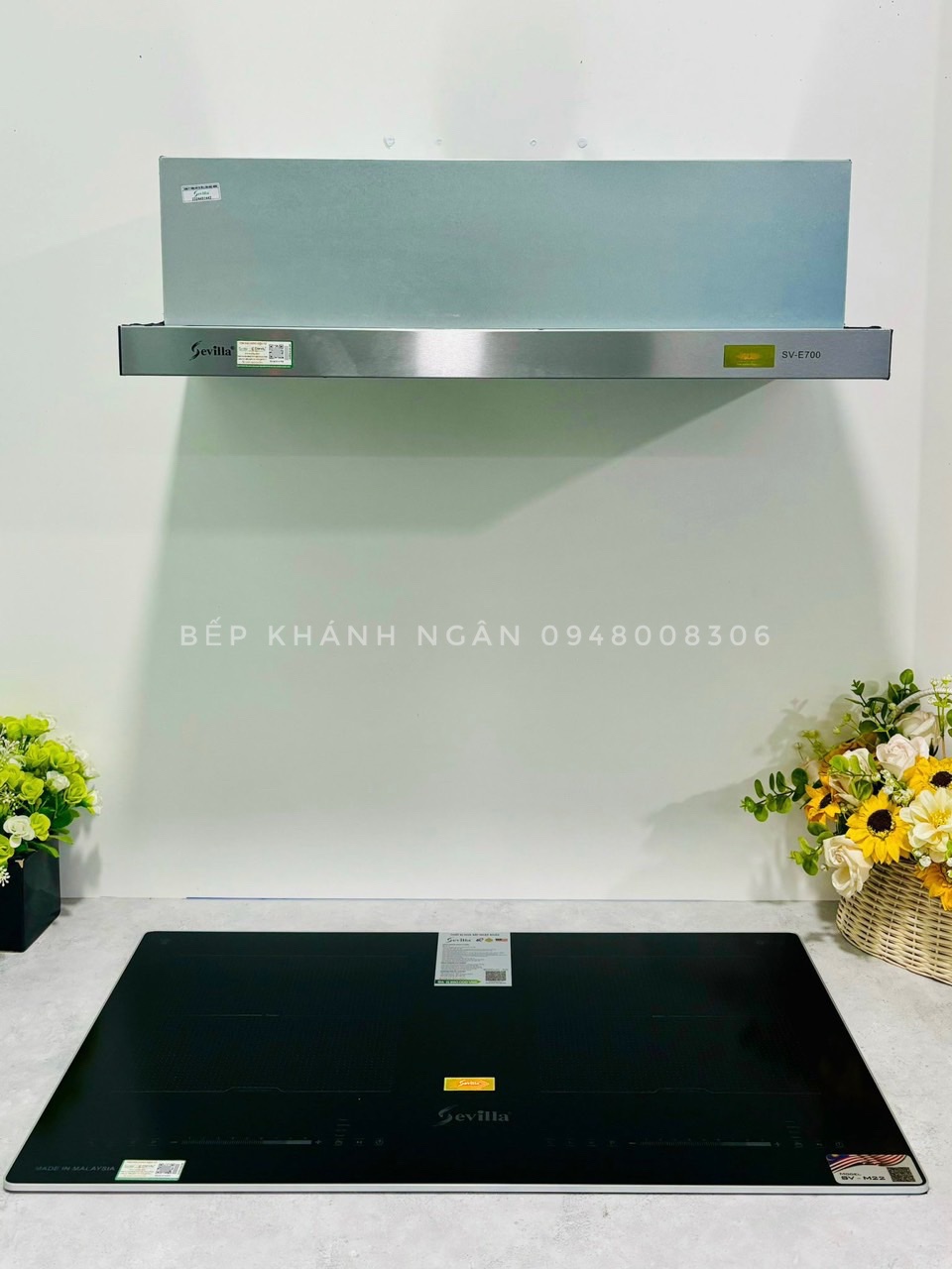 Máy hút mùi Sevilla SV E600/E700