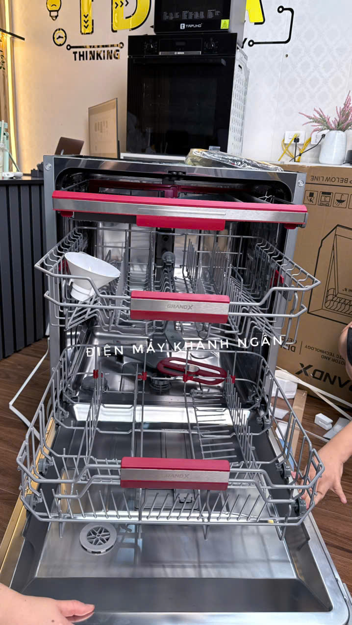 Máy Rửa Bát Bán Âm GrandX SMI8GX82
