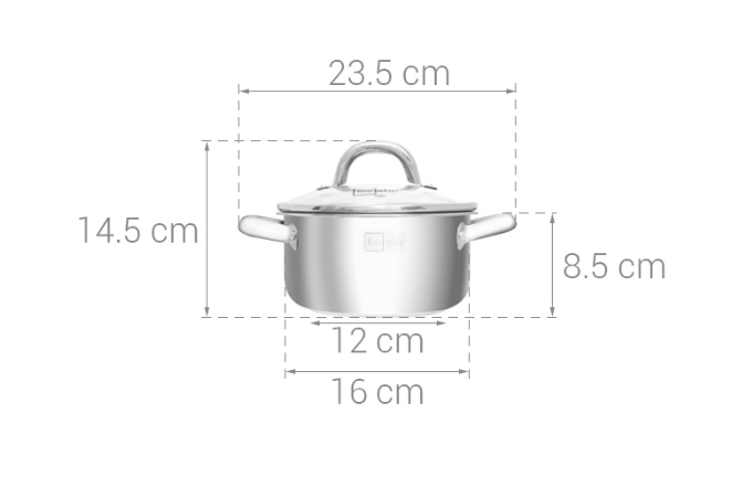 BỘ NỒI FIVESTAR BA MÓN VUNG KÍNH