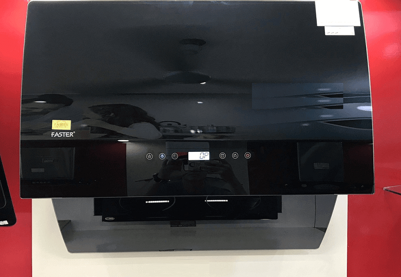 Máy hút mùi Faster 70CG màu đen