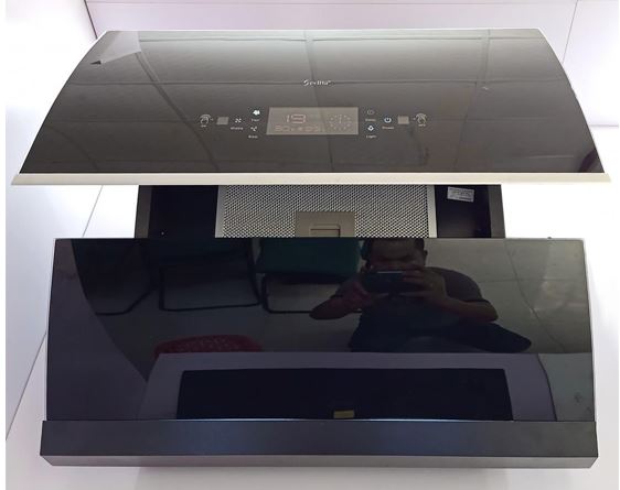 Máy hút mùi kính vát Sevilla PS04